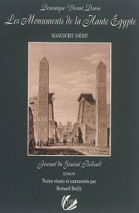 Les monuments de la Haute Egypte : manuscrit inédit