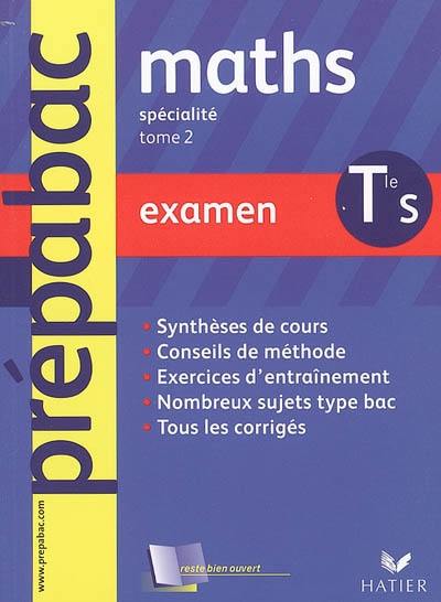 Histoire-géographie terminale S : examen