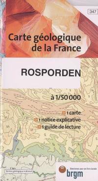 Rosporden : carte géologique de la France