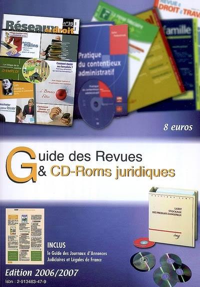 Guide des revues & CD-ROM juridiques