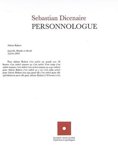 Personnologue