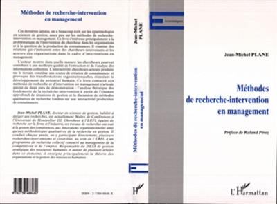 Méthodes de recherche-intervention en management