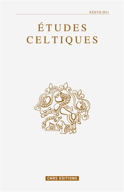 Etudes celtiques. Vol. 37