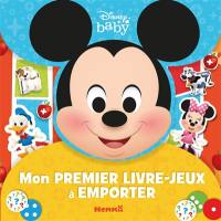 Disney baby : mon premier livre-jeux à emporter