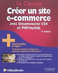 Créer un site e-commerce avec Dreamweaver CS4 et PHP-MySQL + une formation en ligne !