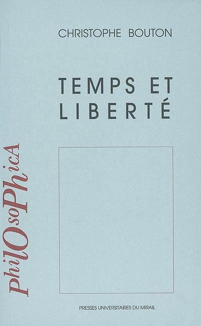 Temps et liberté