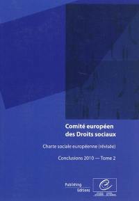 Charte sociale européenne (révisée) : conclusions 2010. Vol. 2. Lituanie, Malte, Moldova, Pays-Bas, Norvège, Portugal, Roumanie, Slovénie, Suède, Turquie, Ukraine