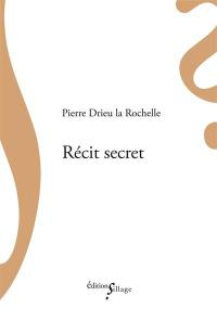 Récit secret. Journal : 1944-1945