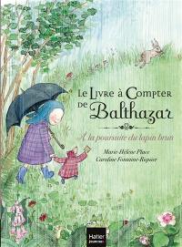 Le livre à compter de Balthazar : à la poursuite du lapin brun