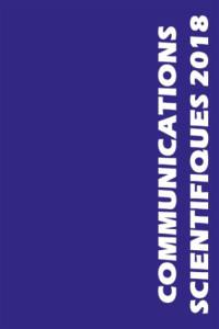 Communications scientifiques MAPAR 2018