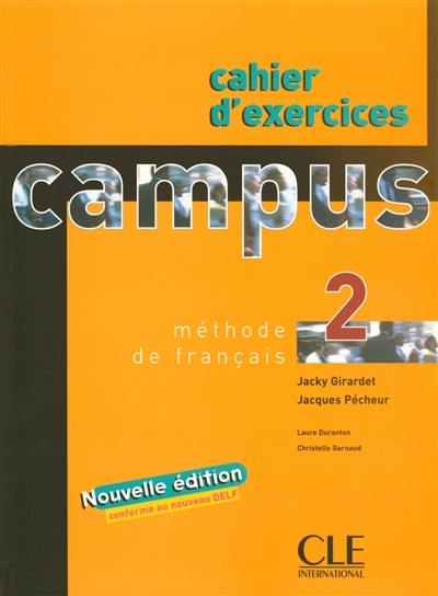 Campus 2, méthode de français : cahier d'exercices