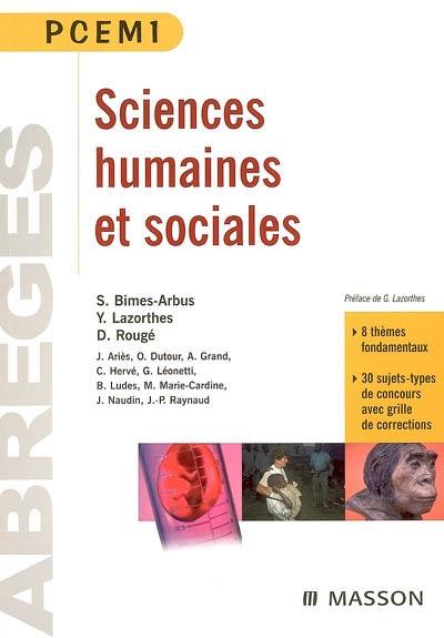 Sciences humaines et sociales