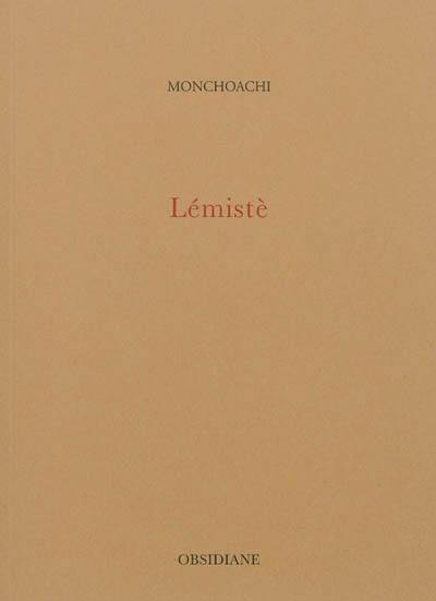 Lémistè. Vol. 1. Liber América