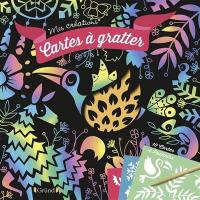 Cartes à gratter : pochoirs