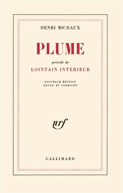 Plume. Lointain intérieur