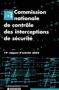 14e rapport d'activité : année 2005