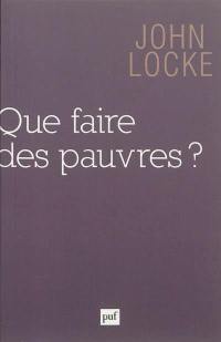 Que faire des pauvres ?