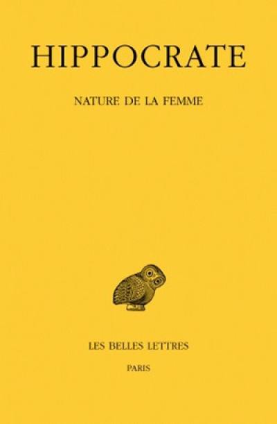 Oeuvres complètes. Vol. 12-1. Nature de la femme