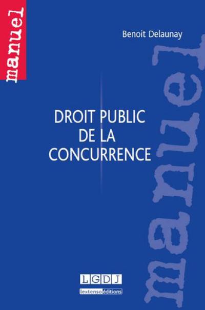 Droit public de la concurrence