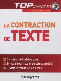 La contraction de texte