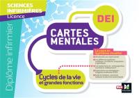 Cycles de la vie et grandes fonctions UE 2.2 : cartes mentales : diplôme infirmier IFSI, licence