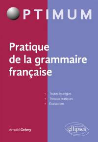 Pratique de la grammaire française