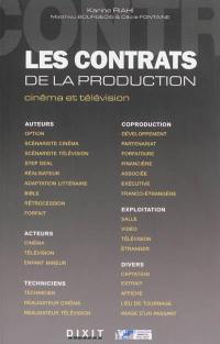 Les contrats de la production : cinéma et télévision