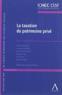 La taxation du patrimoine privé