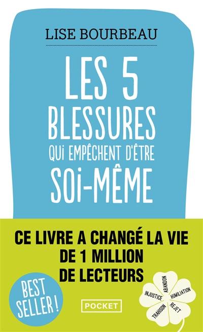 Les 5 blessures qui empêchent d'être soi-même : rejet, abandon, humiliation, trahison, injustice