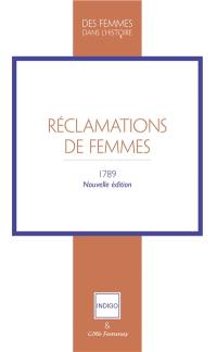 Réclamations de femmes : 1789