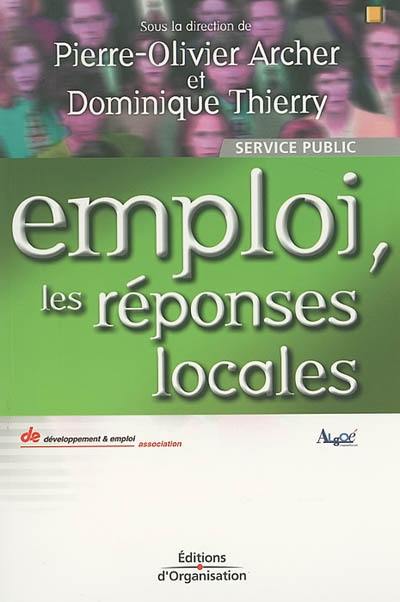 Emploi, les réponses locales