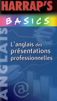 L'anglais des présentations professionnelles