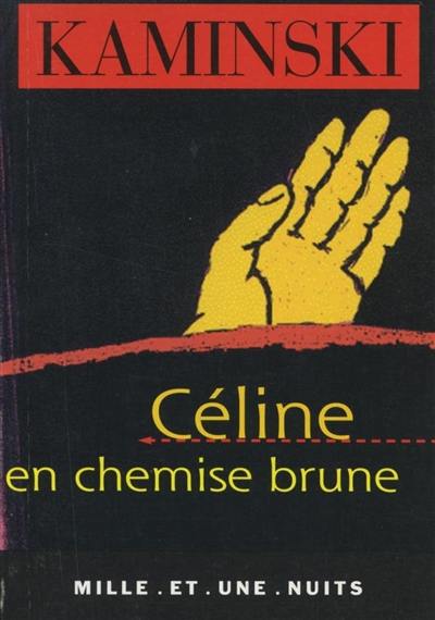 Céline en chemise brune