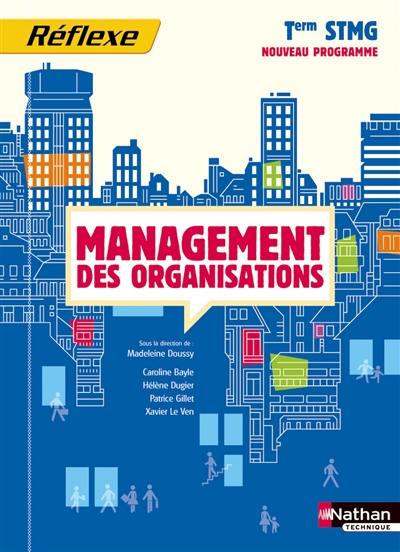 Management des organisations, terminale STMG : nouveau programme