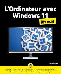 L'ordinateur avec Windows 11 pour les nuls