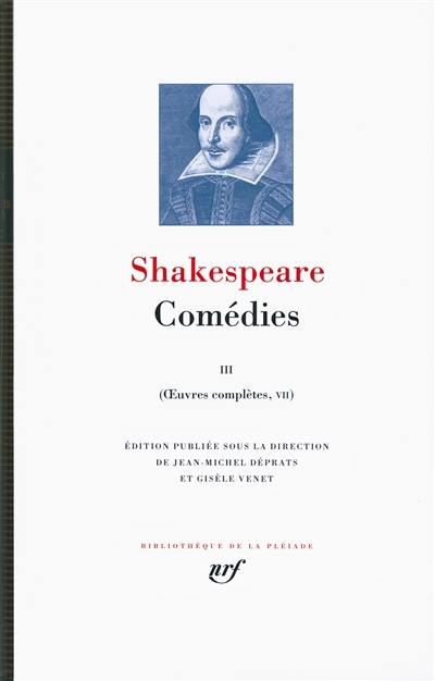 Oeuvres complètes. Vol. 7. Comédies. Vol. 3