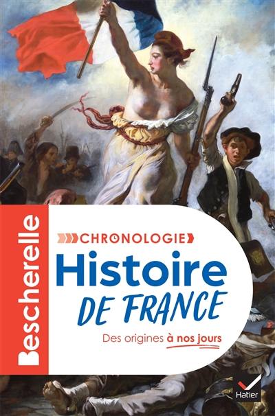 L'histoire de France : des origines à nos jours : chronologie