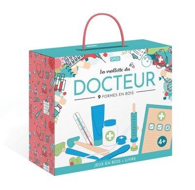 La mallette du docteur : 9 formes en bois