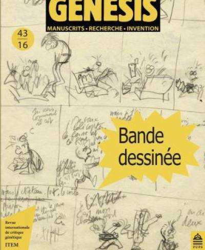 Genesis : manuscrits, recherche, invention, n° 43. Bande dessinée