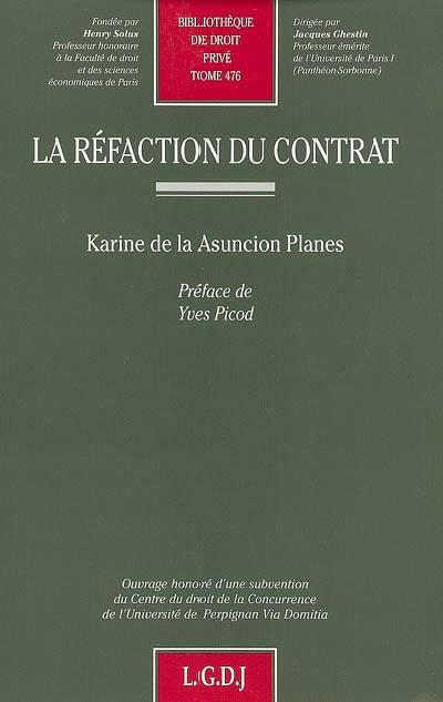 La réfaction du contrat