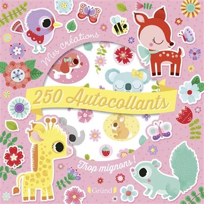 250 autocollants trop mignons !