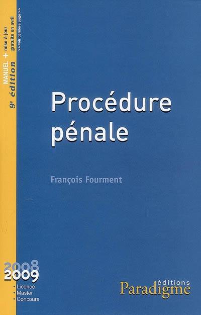 Procédure pénale