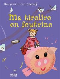 Ma tirelire en feutrine