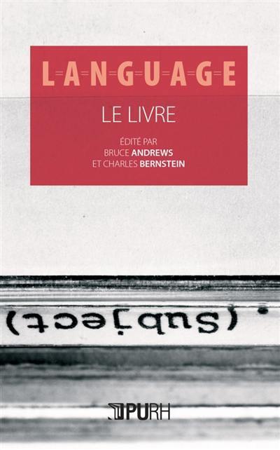 L=A=N=G=U=A=G=E, le livre