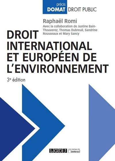 Droit international et européen de l'environnement