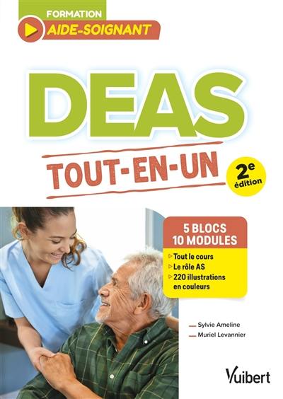 DEAS, formation aide-soignant : 5 blocs, 10 modules : tout-en-un