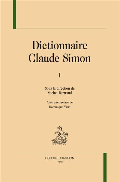 Dictionnaire Claude Simon