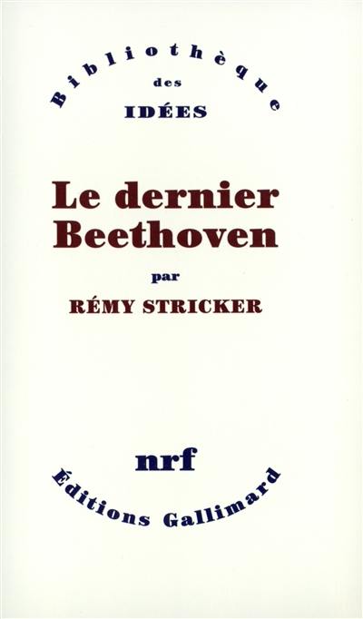 Le dernier Beethoven