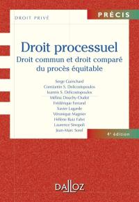 Droit processuel : droit commun et droit comparé du procès