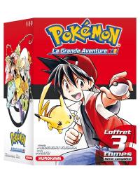 Pokémon : la grande aventure : coffret 3 tomes, série complète